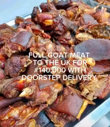 Full Naija Dried goat meat